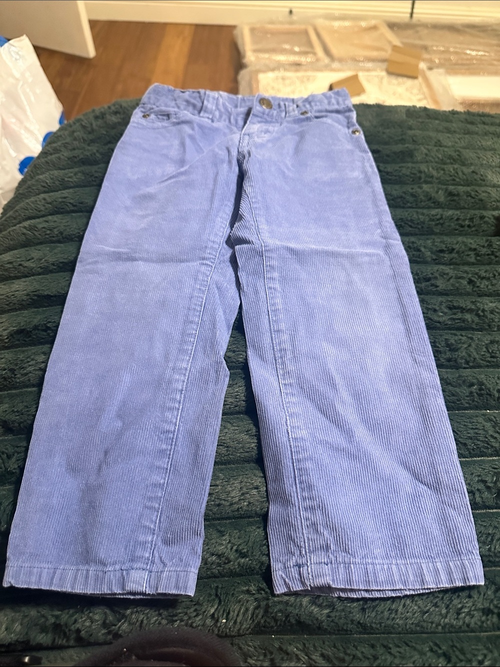 Janie and Jack Blue Corduroy Pants